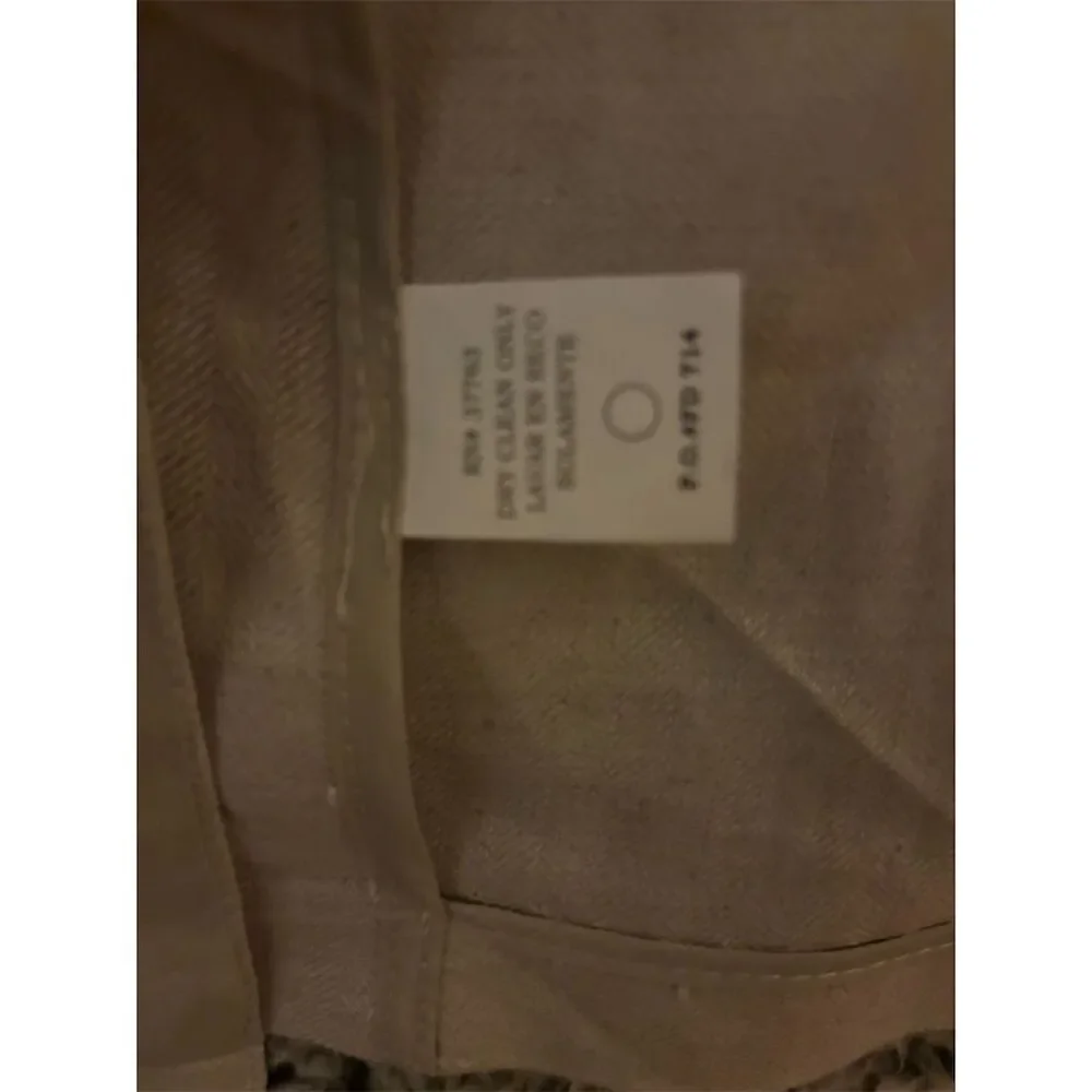 Cubavera Men's Cream Blazer Jacket 50 R Embroidered Button-Up Casual